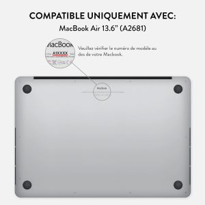 Burga Coque Rigide MacBook Air 13 pouces (2022) / Air 13 pouces (2024) M3 chip - A2681 / A3113 - Pistachio Cheesecake