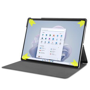 iMoshion Coque tablette Trifold Microsoft Surface Pro 9 / Pro 10 - Rose Dorée