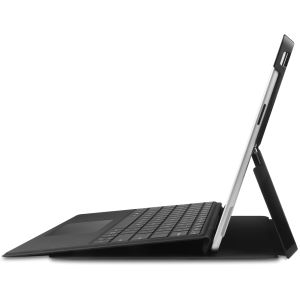 iMoshion Coque tablette Trifold Microsoft Surface Pro 9 / Pro 10 - Bleu foncé