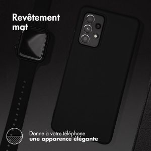 iMoshion Coque Couleur Samsung Galaxy A25 - Noir