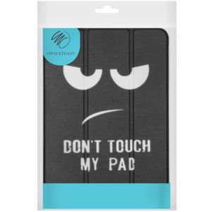 iMoshion Coque tablette Design Trifold iPad Mini 6 (2021) - Don't touch