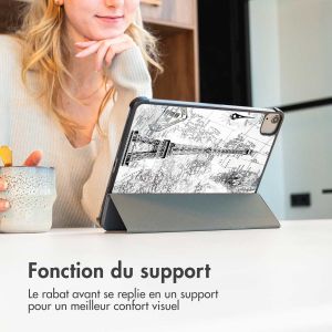 iMoshion Coque tablette Design Trifold Lenovo Tab M10 Plus (3rd gen) - Paris