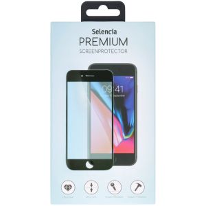 Selencia Protection d'écran premium en verre trempé iPhone 13 / 13 Pro / 14 - Noir