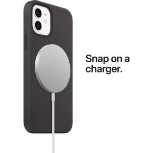 Apple Coque en silicone MagSafe iPhone 14 Plus - Elderberry