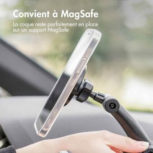 iMoshion Coque arrière avec MagSafe iPhone 15 - Transparent
