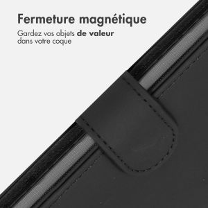 Accezz Étui de téléphone portefeuille Wallet Samsung Galaxy A34 (5G) - Noir