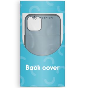 iMoshion Coque arrière avec porte-cartes iPhone SE (2022 / 2020) / 8 / 7 - Bleu foncé