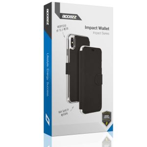 Accezz Étui de téléphone portefeuille Xtreme Wallet iPhone 14 Pro Max - Bleu foncé