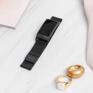 iMoshion Bracelet magnétique milanais Fitbit Luxe - Taille S - Noir