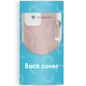 iMoshion ﻿Coque en silicone avec cordon iPhone 15 Plus - Sand Pink