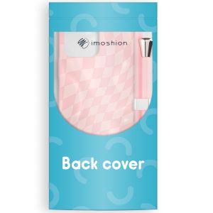 iMoshion Coque design en silicone avec cordon iPhone 14 Pro Max - Retro Pink