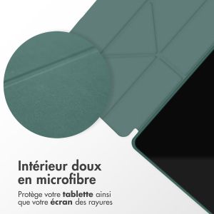 iMoshion Coque tablette Origami Samsung Galaxy Tab S6 Lite / Tab S6 Lite (2022) / Tab S6 Lite (2024) - Vert foncé