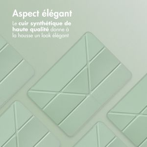 iMoshion Coque tablette Origami Samsung Galaxy Tab S6 Lite / Tab S6 Lite (2022) / Tab S6 Lite (2024) - Vert clair