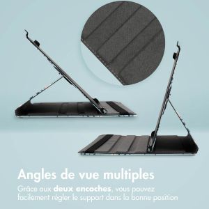 iMoshion Coque tablette Design rotatif à 360° Samsung Galaxy Tab S9 FE Plus - Flowers