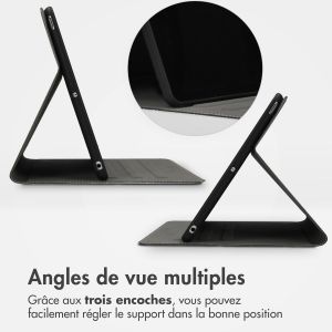 Accezz Housse Classic Tablet Stand  Samsung Galaxy Tab S9 / S9 FE - Noir