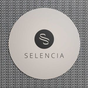 Selencia Coque tissée MacBook Air 15 pouces (2023) / Air 15 pouces (2024) M3 chip - A2941 / A3114 - Gris