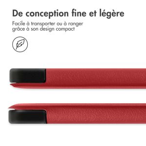 iMoshion Coque tablette Trifold iPad 10 (2022) 10.9 pouces - Rouge