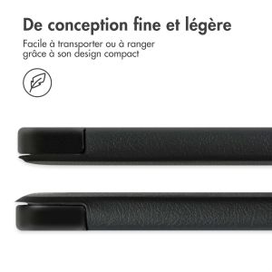 iMoshion Coque tablette Trifold Samsung Galaxy Tab S9 11.0 pouces - Noir