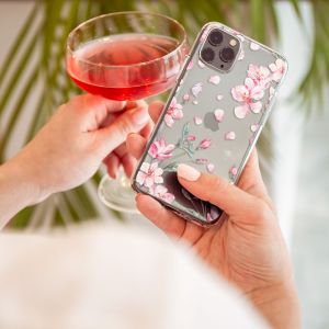 iMoshion Coque Design Samsung Galaxy A34 (5G) - Fleur - Rose