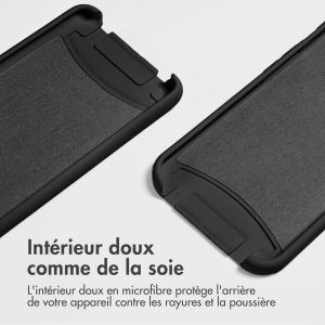 iMoshion Coque de couleur avec cordon amovible iPhone 13 - Noir