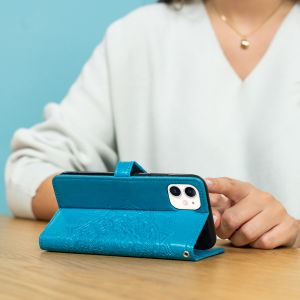 iMoshion Etui de téléphone portefeuille Mandala Samsung Galaxy A25 - Turquoise