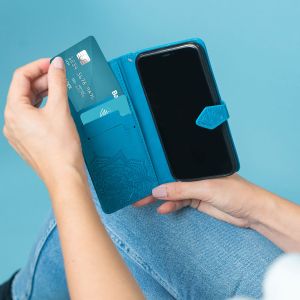 iMoshion Etui de téléphone portefeuille Mandala Realme GT 2 Pro - Turquoise