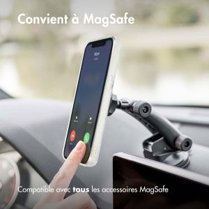 Accezz Coque Clear avec MagSafe pour l'iPhone 13 Pro Max - Transparent