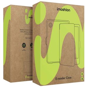 iMoshion Design Slim Hard Sleepcover Amazon Kindle (2022) 11th gen - Black Graphic