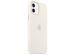 Apple Coque en silicone MagSafe iPhone 12 (Pro) - White