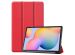 iMoshion Coque tablette Trifold Samsung Galaxy Tab S6 Lite / Tab S6 Lite (2022) / Tab S6 Lite (2024) - Rouge
