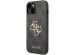 Guess Coque 4G Metal Logo Backcover iPhone 15 - Gris