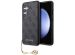Guess Coque arrière 4G Classic Logo Charm Samsung Galaxy S24 Plus - Noir