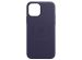 Apple Coque Leather MagSafe iPhone 12 Mini - Deep Violet