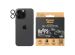 PanzerGlass Protection d'écran camera Hoop Optic Rings iPhone 15 Pro / 15 Pro Max - Black Titanium