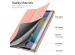 Dux Ducis Coque tablette Domo Samsung Galaxy Tab S6 Lite / Tab S6 Lite (2022) / Tab S6 Lite (2024) - Rose