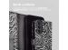 iMoshion Étui de téléphone portefeuille Design Samsung Galaxy S21 - Black And White