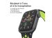 iMoshion Bracelet sport⁺ Apple Watch Series 1-9 / SE - 38/40/41 mm - Taille M/L - Black Volt