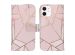 iMoshion Coque silicone design iPhone 12 Mini - Pink Graphic