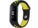 iMoshion Bracelet sportif en silicone Fitbit Charge 3  /  4 - Noir / Jaune