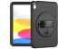 iMoshion Coque Defender avec sangle iPad 10 (2022) 10.9 pouces - Noir