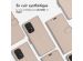 Accezz Étui de téléphone portefeuille Wallet Samsung Galaxy A33 - Dorée