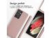 iMoshion ﻿Coque en silicone avec cordon Samsung Galaxy S21 Ultra - Sand Pink