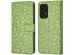 iMoshion ﻿Étui de téléphone portefeuille Design Samsung Galaxy A53 - Green Flowers