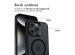 Accezz Coque Givrée Robuste avec MagSafe iPhone 15 Pro Max - Noir