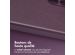 Accezz Coque arrière en cuir avec MagSafe Samsung Galaxy S24 - Heath Purple