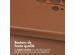 Accezz Coque arrière en cuir avec MagSafe Samsung Galaxy S24 Ultra - Sienna Brown