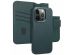 Accezz Étui de téléphone portefeuille en cuir 2-en-1 avec MagSafe iPhone 15 Pro - Cedar Green