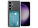 iMoshion Coque silicone avec support de passe Samsung Galaxy S24 - Transparent