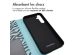 iMoshion Étui de téléphone portefeuille Design Samsung Galaxy A55 - Black Blue Stripes