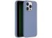 Accezz Coque Liquid Silicone iPhone 15 Pro Max - Lavender Grey